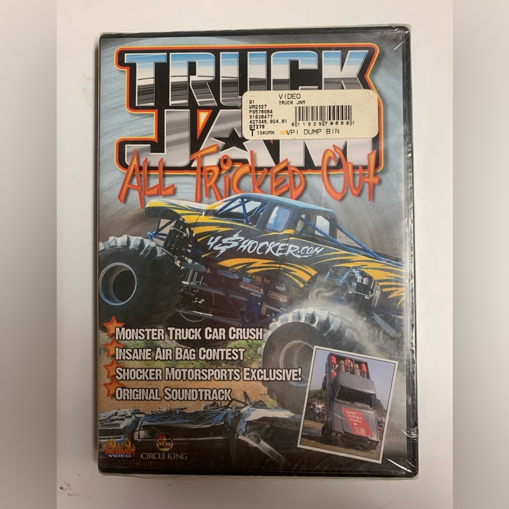 TRUCK JAM All Tricked OUT DVD NWT